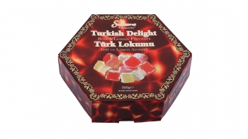 Gül ve Limon Aromalı Türk Lokumu